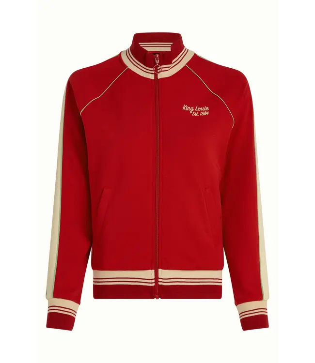 KING LOUIE King Louie Lila Coljack Daytona Sweat Chili Red