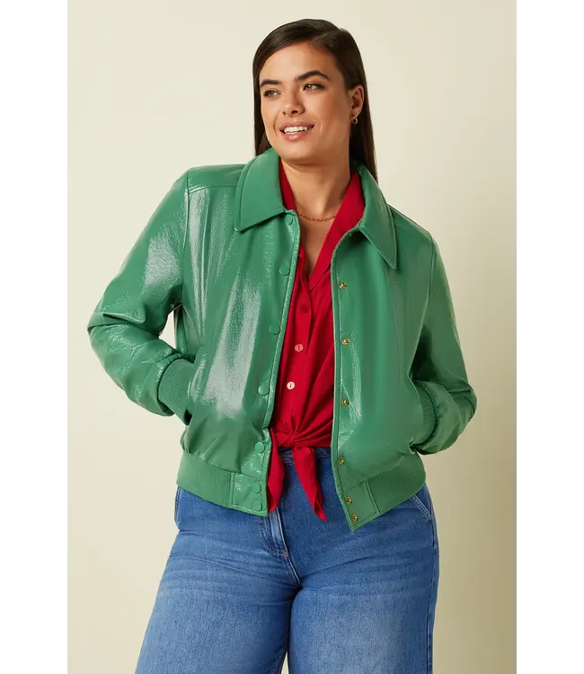 KING LOUIE King Louie Isa Jacket Shine Neptune Green