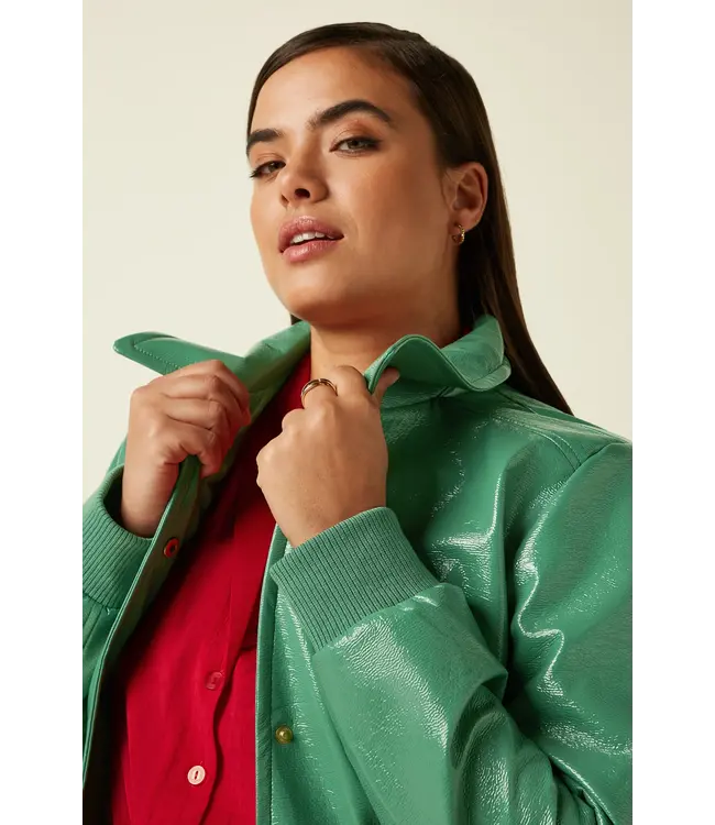 KING LOUIE King Louie Isa Jacket Shine Neptune Green