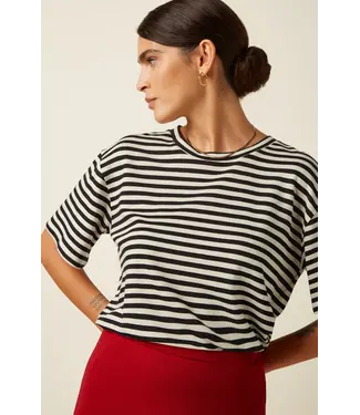 KING LOUIE King Louie Boxy Top Chopito Stripe