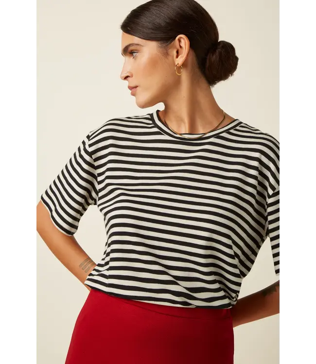 KING LOUIE King Louie Boxy Top Chopito Stripe