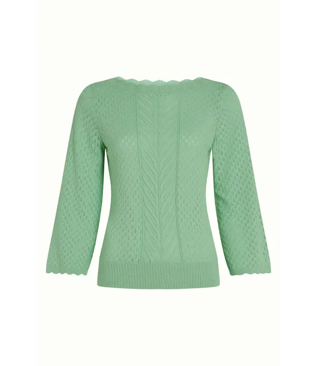 KING LOUIE King Louie Audrey Top Rocky Ajour  Minty Meadow