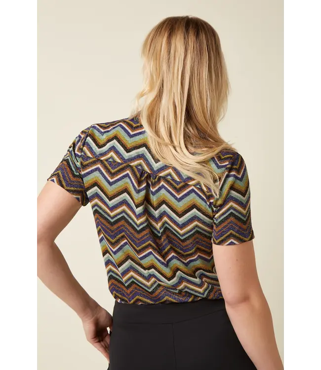 KING LOUIE King Louie Maise Blouse Shio Strong Blue