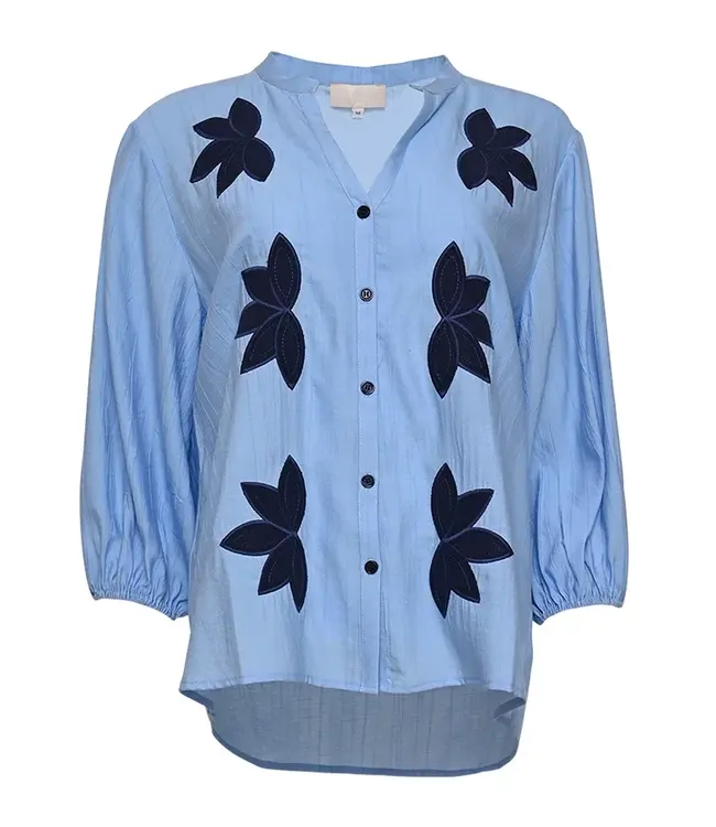 MAICAZZ Maicazz Nina Blouse SU26.20.303 Skyride Navy