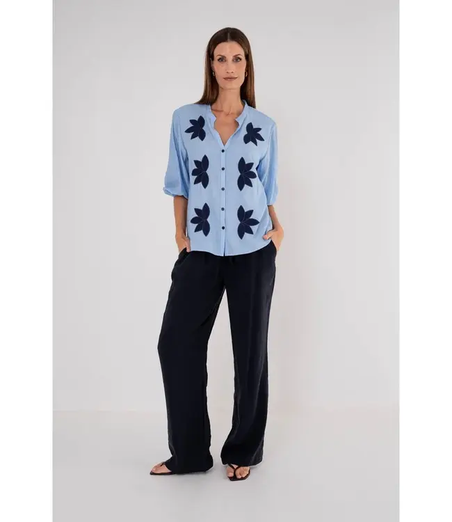 MAICAZZ Maicazz Nina Blouse SU26.20.303 Skyride Navy