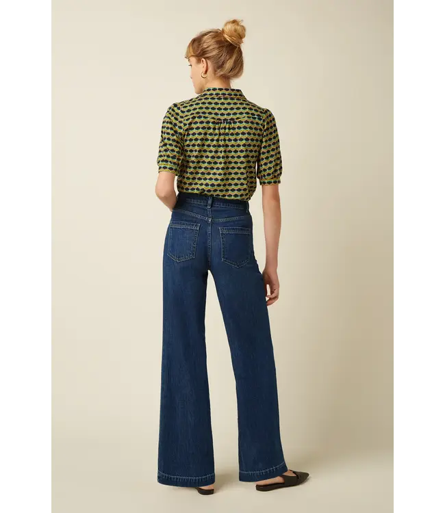 KING LOUIE King Louie Carina Blouse Drift Ponderosa Green