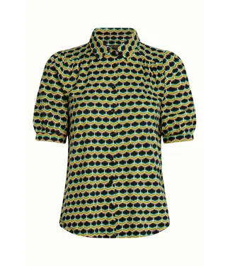KING LOUIE King Louie Carina Blouse Drift Ponderosa Green