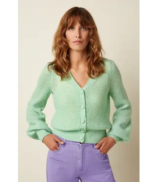 KING LOUIE King Louie Cardi V Farfalle Cameo Green