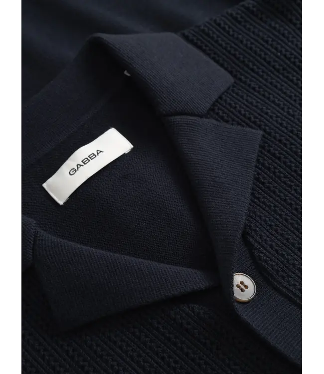 GABBA Gabba GABgeno Resort Bride SS Knit PO12166 Navy