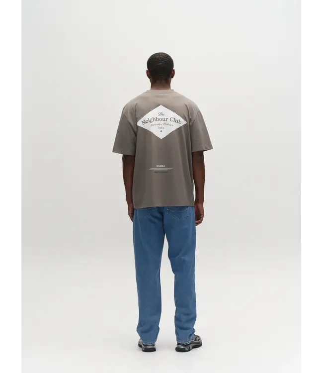 GABBA Gabba GABnigel Boxy NBH SS T-shirt Gots PO12026 Castor Gray