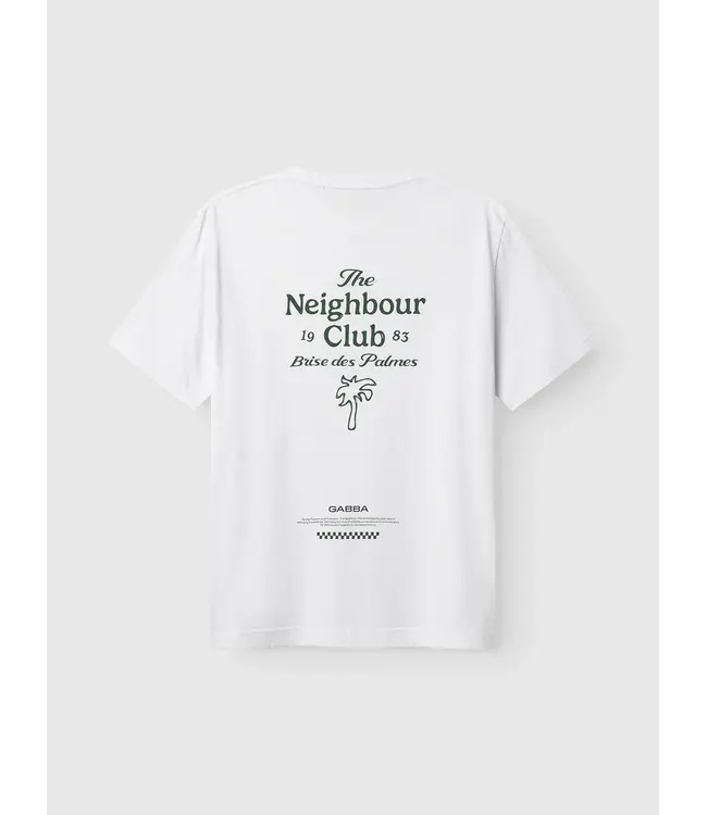 GABBA Gabba GABnigel NBH SS T-shirt GOTS PO12158 White