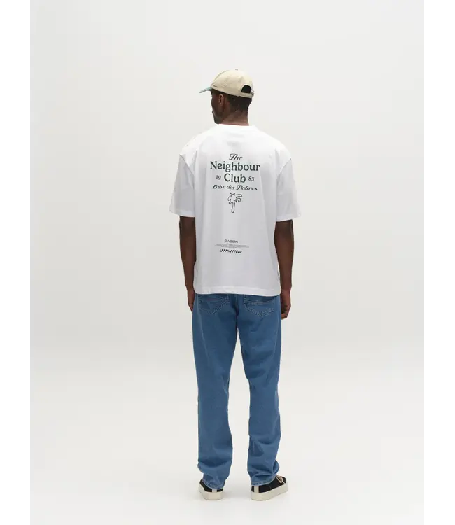 GABBA Gabba GABnigel NBH SS T-shirt GOTS PO12158 White