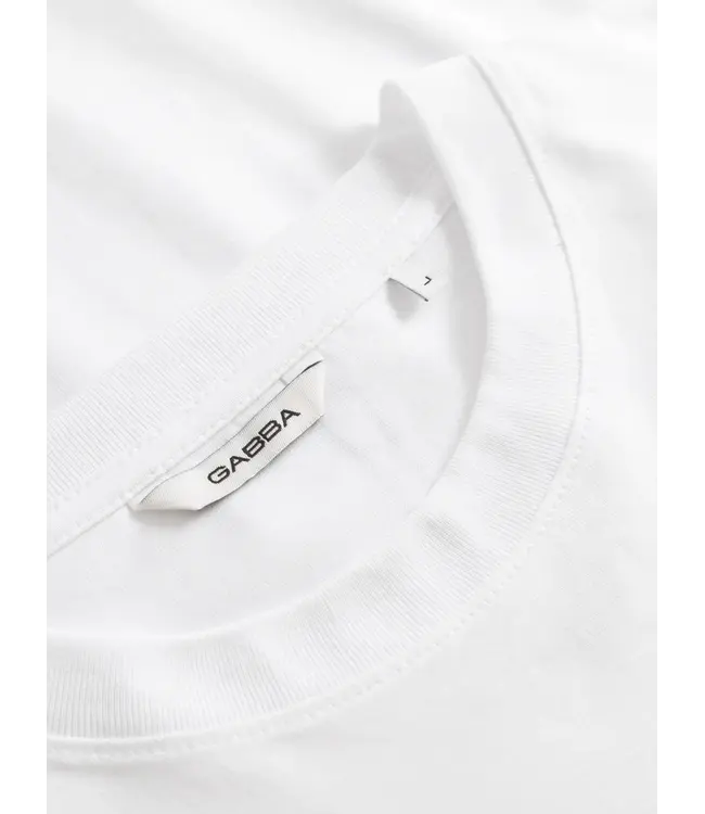 GABBA Gabba GABnigel NBH SS T-shirt GOTS PO12158 White