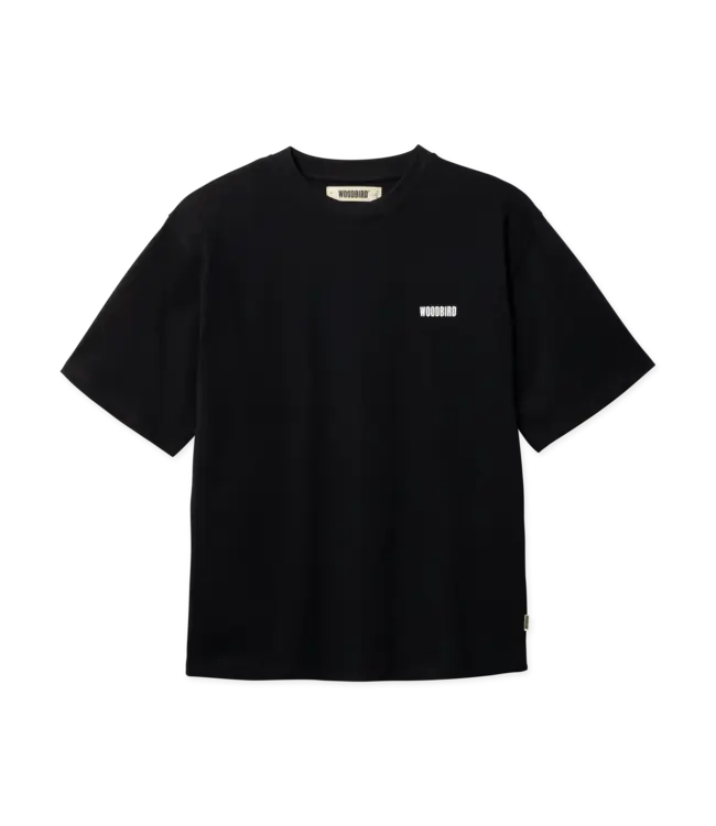 WOODBIRD Woodbird WBBaine Sea Tee 2616-401 Black