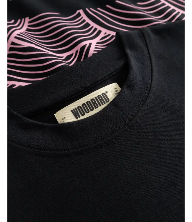WOODBIRD Woodbird WBBaine Sea Tee 2616-401 Black