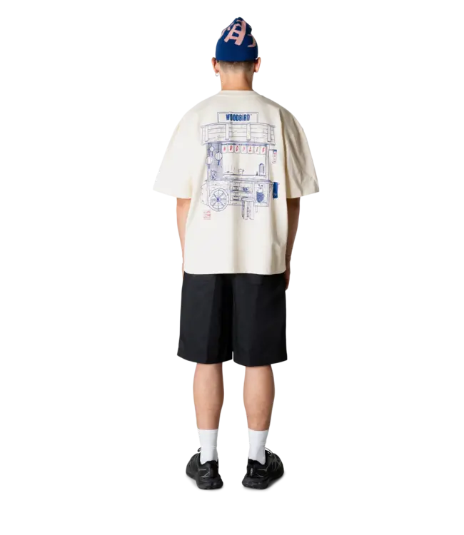 WOODBIRD Woodbird WBBeam Cart Tee 2626-405 Off White