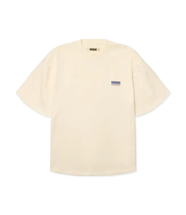 WOODBIRD Woodbird WBBeam Cart Tee 2626-405 Off White