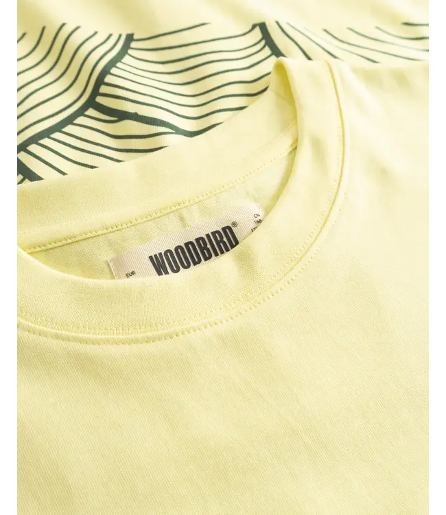 WOODBIRD Woodbird WBBaine Sea Tee 2616-401 Wax Yellow