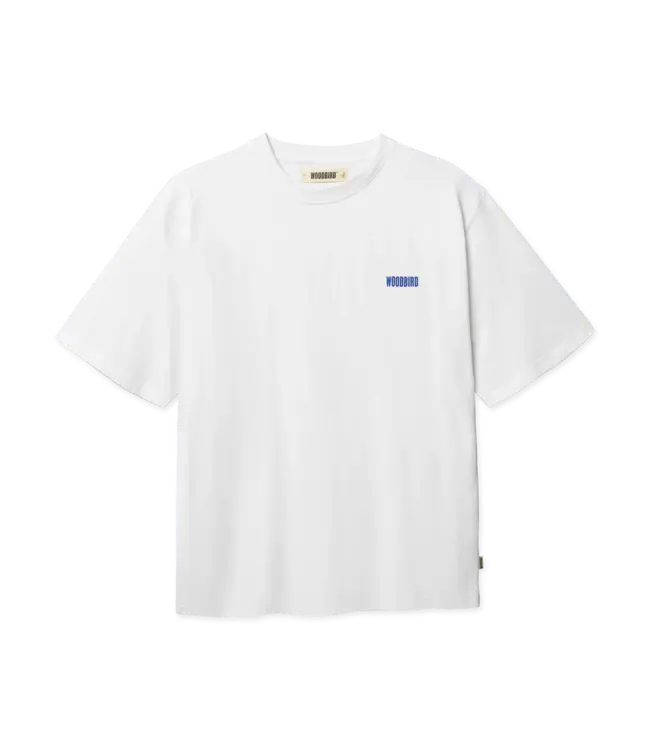 WOODBIRD Woodbird WBBaine Sea Tee 2616-401 White