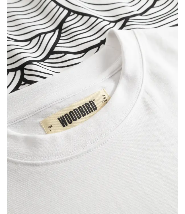 WOODBIRD Woodbird WBBaine Sea Tee 2616-401 White