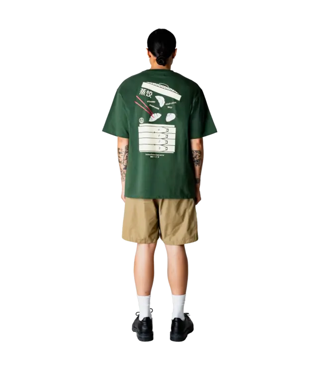 WOODBIRD Woodbird WBBaine Dump Tee 2616-400 Pine Green