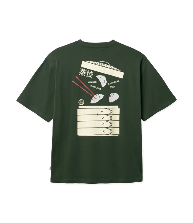 WOODBIRD Woodbird WBBaine Dump Tee 2616-400 Pine Green