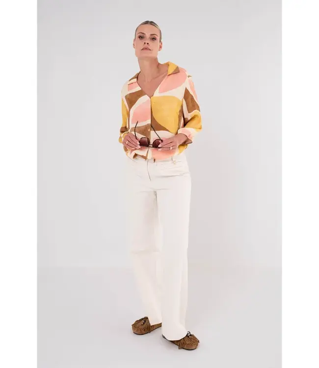 MAICAZZ Maicazz Jolene Blouse SU26.20.004 Boho Geo