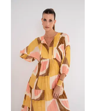 MAICAZZ Maicazz Frouke Dress SU26.40.038 Boho Geo MAICAZZ Maicazz Frouke Dress SU26.40.038 Boho Geo