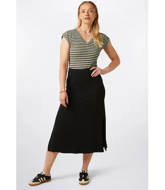 KING LOUIE king Louie double V top beebop stripe black 09785 KING LOUIE king Louie double V top beebop stripe black 09785