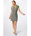 KING LOUIE King Louie aria tunic dress bebop stripe black 09784