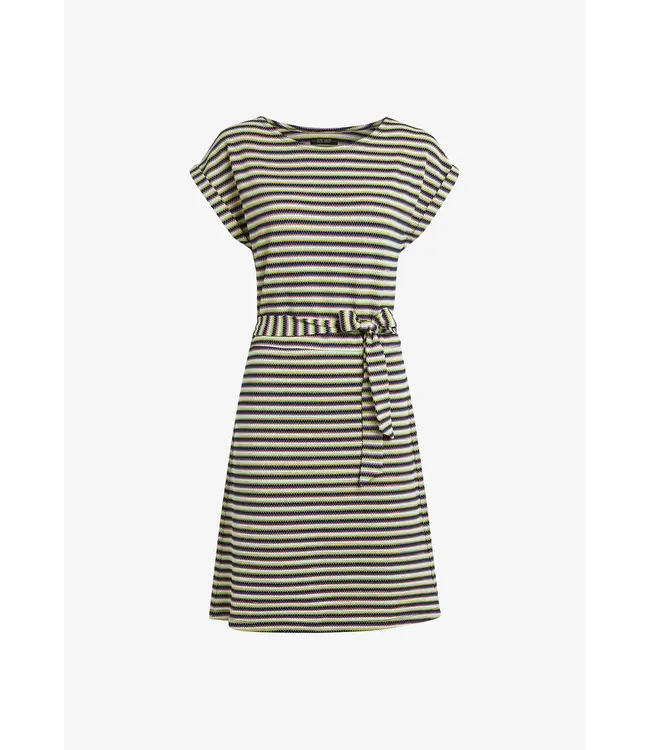 KING LOUIE King Louie aria tunic dress bebop stripe black 09784