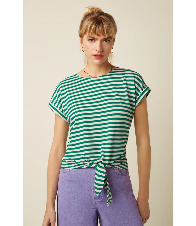KING LOUIE King Louie aria knot shirt chobito stripe ultra geen 09708