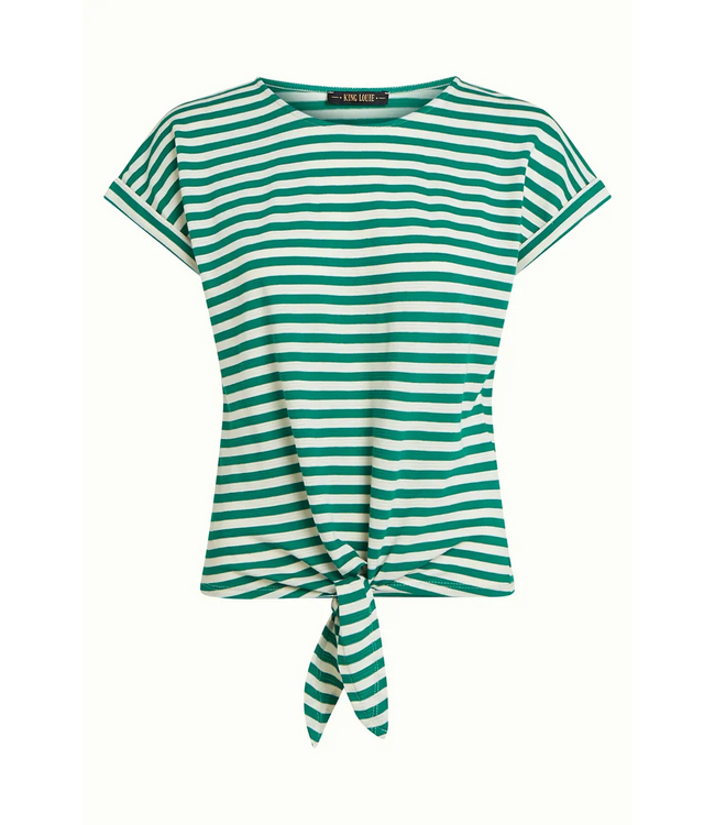 KING LOUIE King Louie aria knot shirt chobito stripe ultra geen 09708