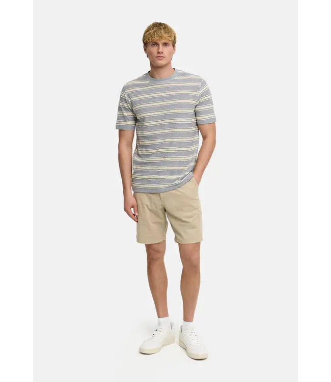 KRONSTADT Kronstadt PO30438 KS40025 KSBorden T-Shirt Lt Grey Mix