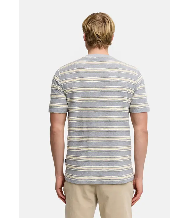 KRONSTADT Kronstadt PO30438 KS40025 KSBorden T-Shirt Lt Grey Mix