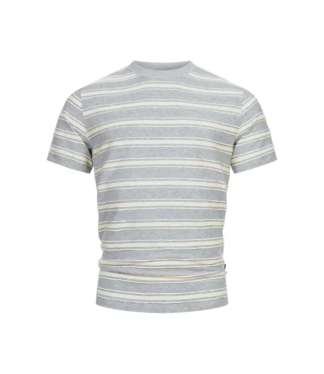 KRONSTADT Kronstadt PO30438 KS40025 KSBorden T-Shirt Lt Grey Mix