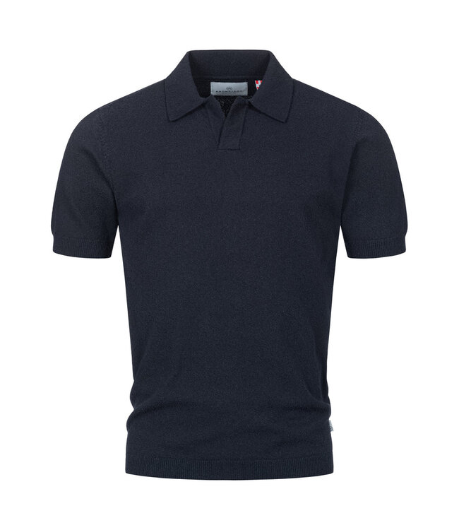 KRONSTADT Kronstadt KSBBlake SS Knit Polo Sky Captain