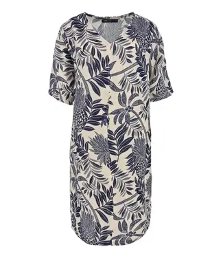 FOS Amsterdam FOS Amsterdam-Jurk Linde Pineapple-Navy-1956