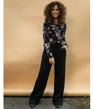 FOS Amsterdam FOS 7343 broek ria uni zwart