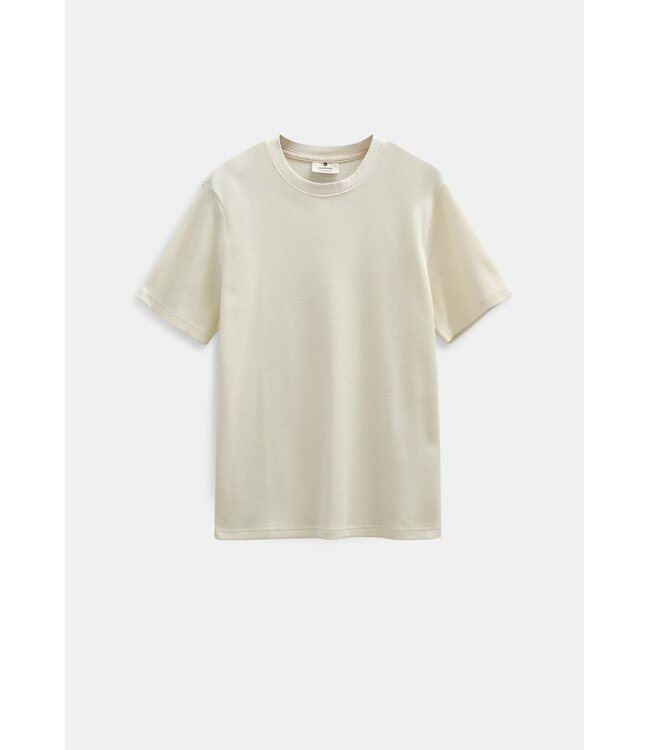 ANERKJENDT Anerkjendt 901754 Akkikki S/S Waffle Tee Tofu