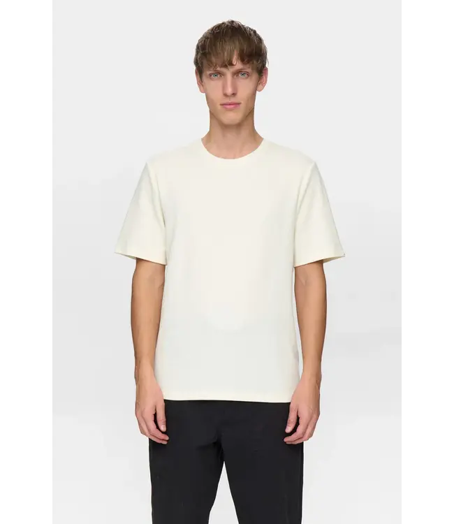ANERKJENDT Anerkjendt 901754 Akkikki S/S Waffle Tee Tofu