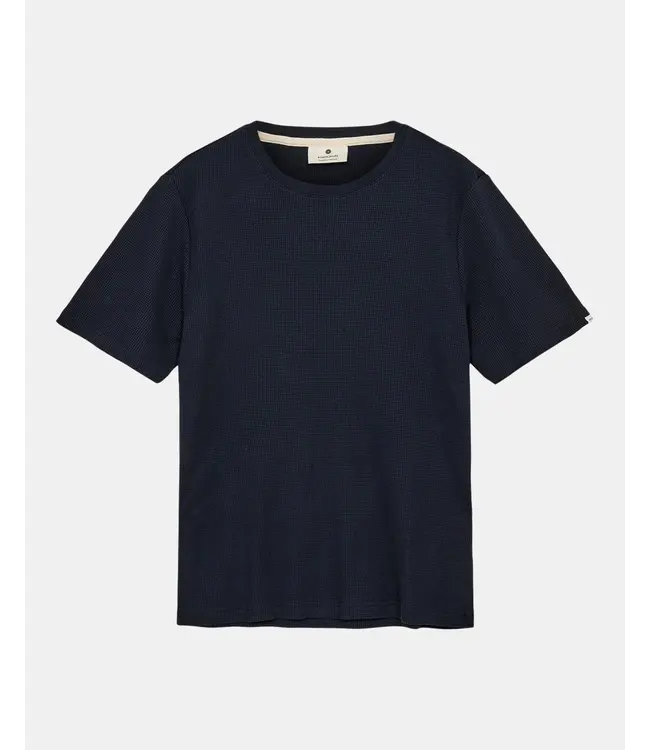 ANERKJENDT Anerkjendt 901754 Akkikki S/S Waffle Tee Sky Captain