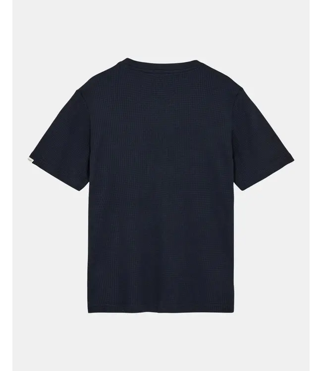 ANERKJENDT Anerkjendt 901754 Akkikki S/S Waffle Tee Sky Captain