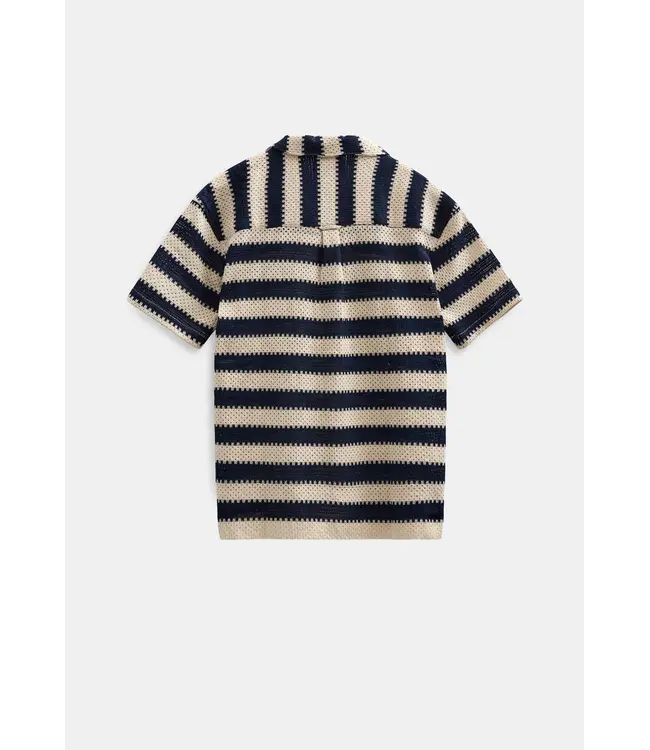 ANERKJENDT Anerkjendt 902263 Akleander Lace SS Shirt Tofu