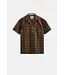 ANERKJENDT Anerkjendt 902328 Akleander Lace EMB SS Shirt Teak