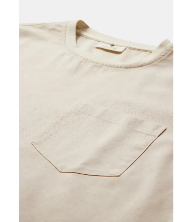 ANERKJENDT Anerkjendt 902429 Akvillads Tee Brown Rice Melange