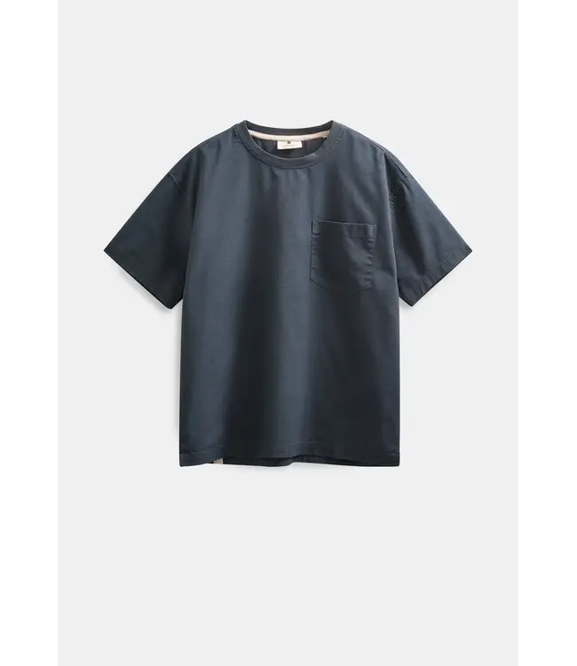 ANERKJENDT Anerkjendt 902429 Akvillads S/S Tee Blue Indigo