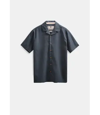 ANERKJENDT Anerkjendt 902422 Akleo S/S Shirt Blue Indigo