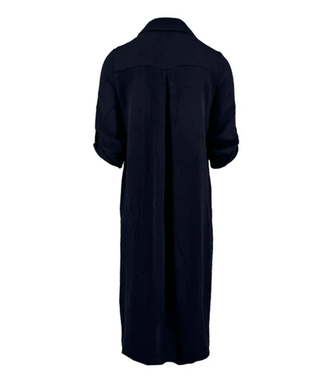FOS Amsterdam FOS 7771 Jurk Lina Uni Navy