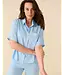 FOS Amsterdam Fos Amsterdam Blouse Merel 5282 Light Blue